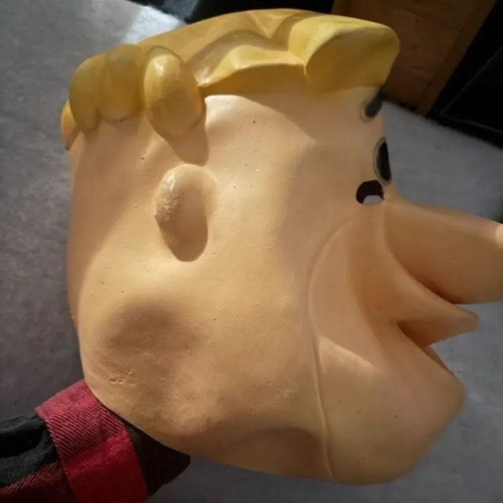 Flintstones Barney Rubble Hanna Barbera 1994 Rubber Mask